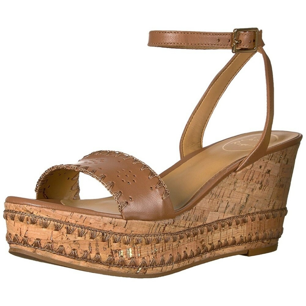 Jack Rogers Lennon Sandal - Cognac - 9M